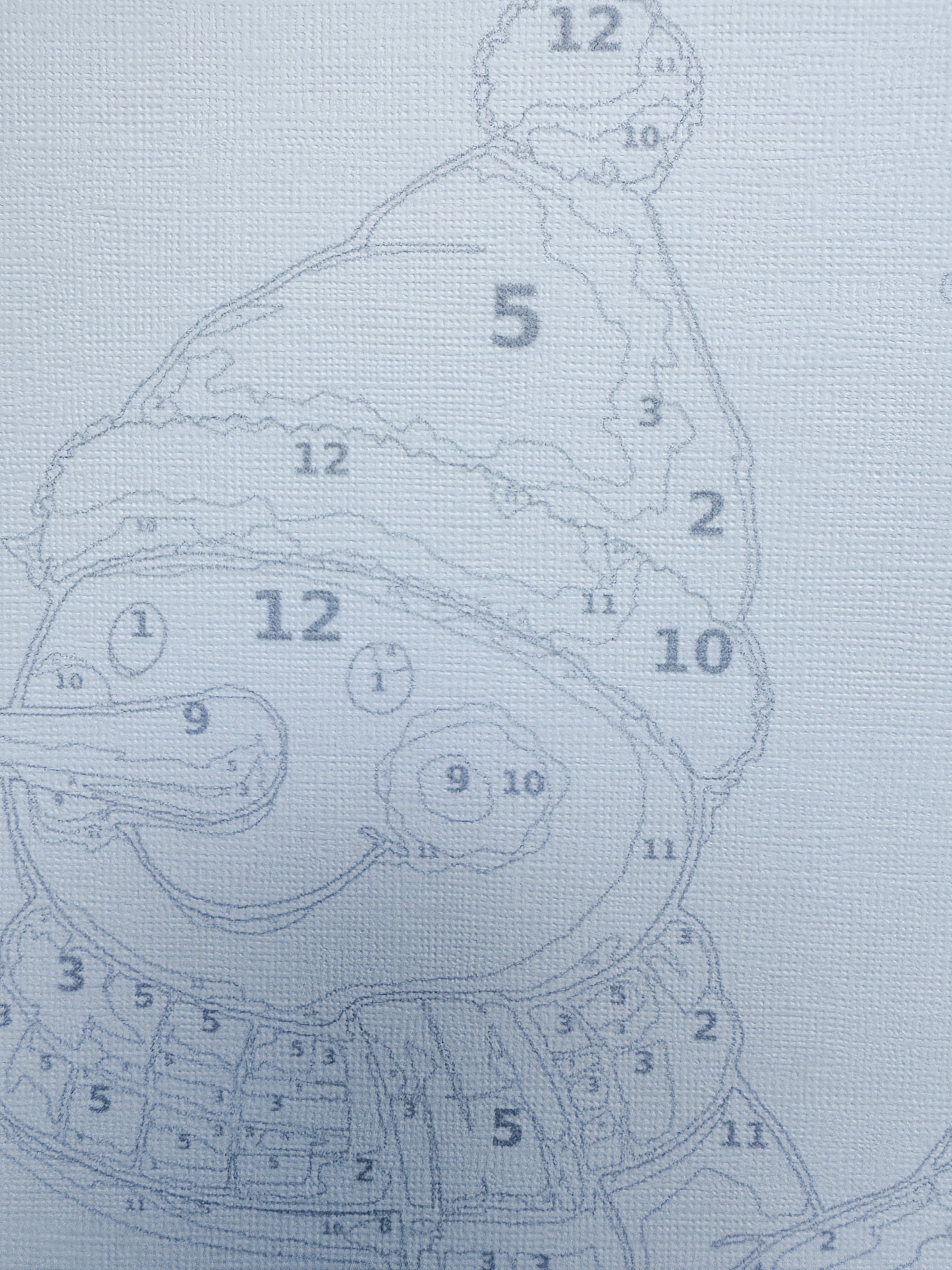 Snowman Paint-by-Numbers Kit