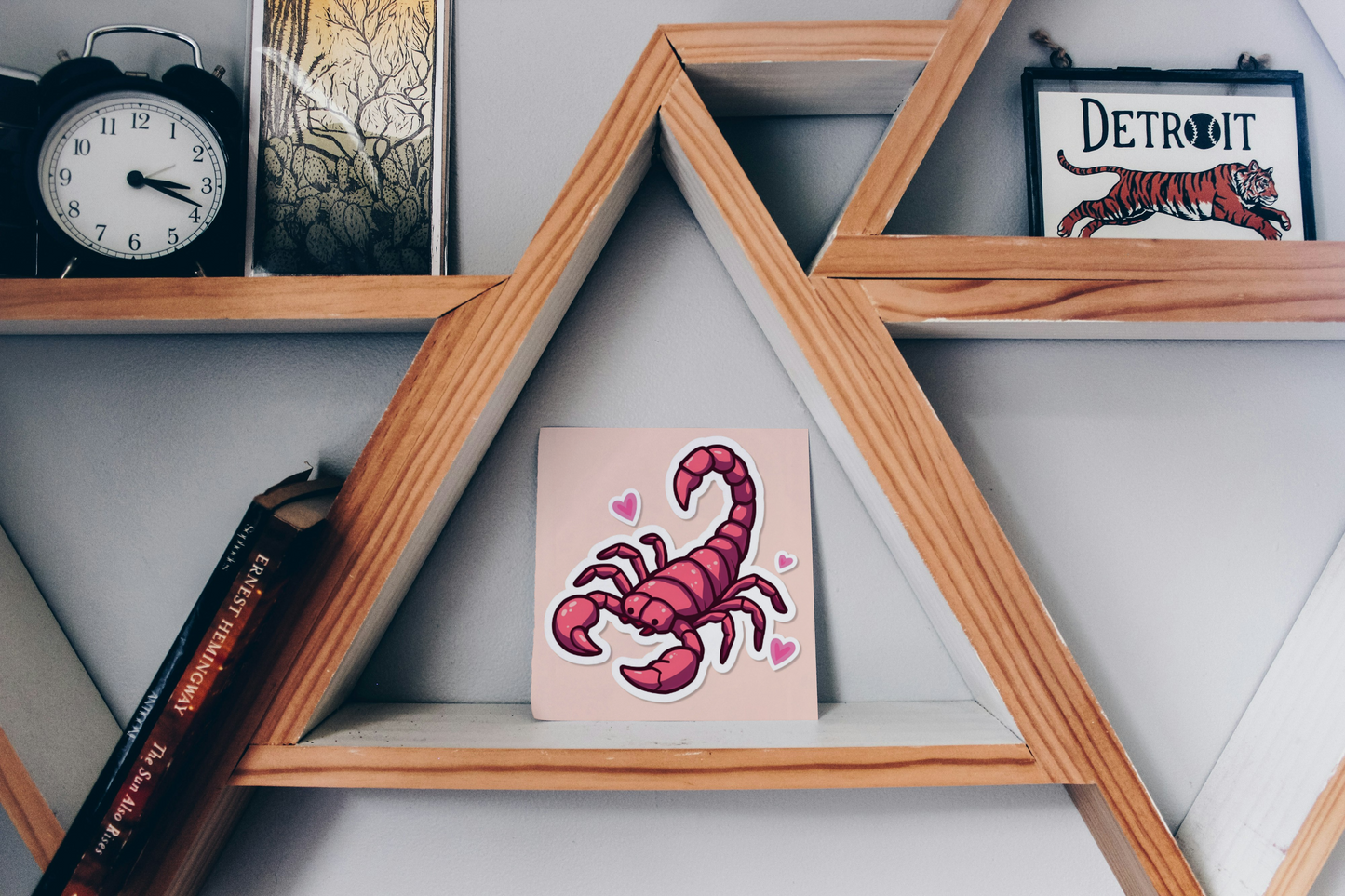 Scorpio Sticker-Style Paint-by-Numbers Kit